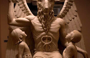 The Satanic Temple made efforts to install this statue of Baphomet on the Oklahoma State Capitol grounds.