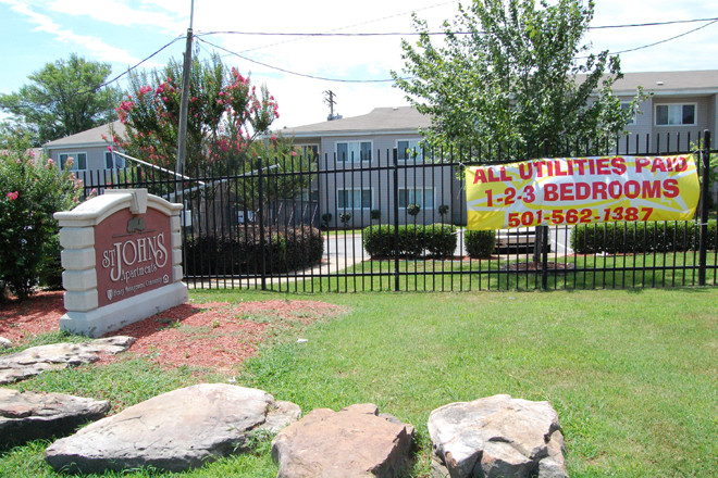 St. John&rsquo;s Apartments in Little Rock filed for Chapter 11 bankruptcy reorganization last month and listed $8.5 million in debts.