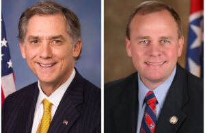 Rep. French Hill of Arkansas' 2nd Congressional District and Rep. Stephen Fincher of the 8th Congressional District of Tennessee, both Republicans.