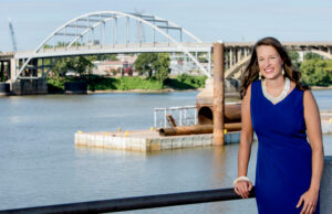 Gretchen Hall, chief of the LRCVB, thinks some drivers may choose to avoid rush hour while the Broadway Bridge is being rebuilt.