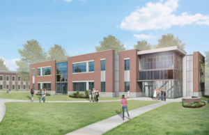 A rendering of John Brown University's planned $6 million Health Sciences Building.
