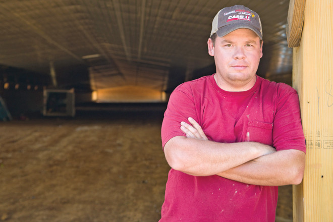 Kevin Bell’s fledgling poultry farm in southwest Randolph County will help support the Peco Foods processing plant under construction near Pocahontas.