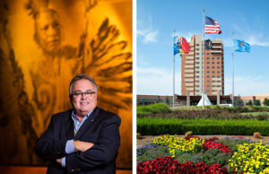 John Berrey, chairman of the Quapaw Tribe of Indians at the Downstream Casino Resort in Oklahoma.