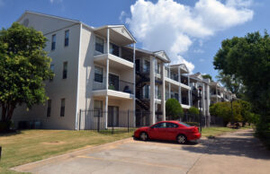 Riverwalk Apartments, a 262-unit complex in Little Rock, is one of four properties that were sold in a multimillion dollar deal.