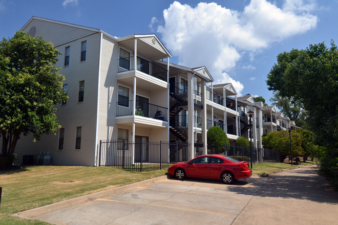 Riverwalk Apartments, a 262-unit complex in Little Rock, is one of four properties that were sold in a multimillion dollar deal.