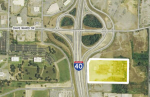 Conway's first Sam's Club is planned for the shaded parcel above.