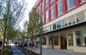 Outside of the Arkansas Repertory Theater and Arkansas Symphony Orchestra's spaces.&nbsp;