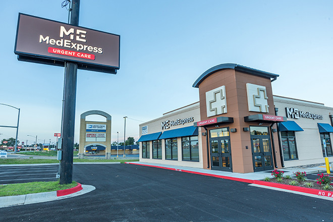 MedExpress at 1501 Military Road in Benton.