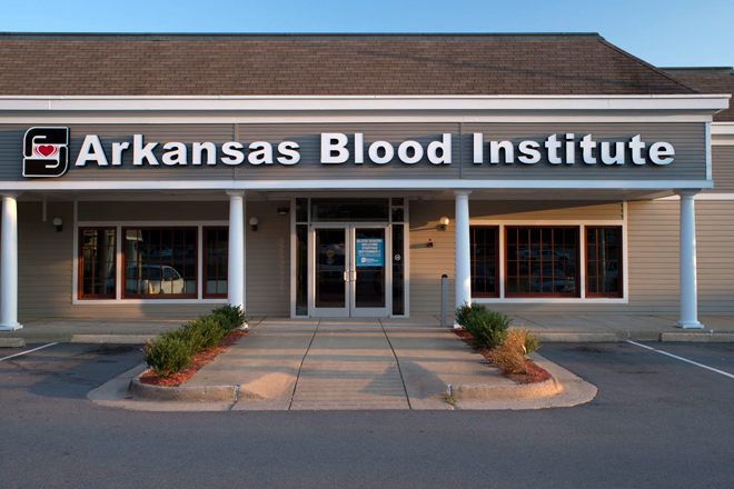 The Arkansas Blood Institute opened its donation station at 101 S. Shackleford Road in Little Rock.