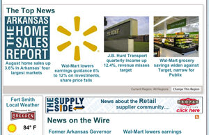 A recent screencapture of TheCityWire.com.