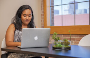 Iron Yard graduate Jacklyn Carroll:  "I wanted to learn skills that would help me create a website on both ends — the design end and the coding end.”