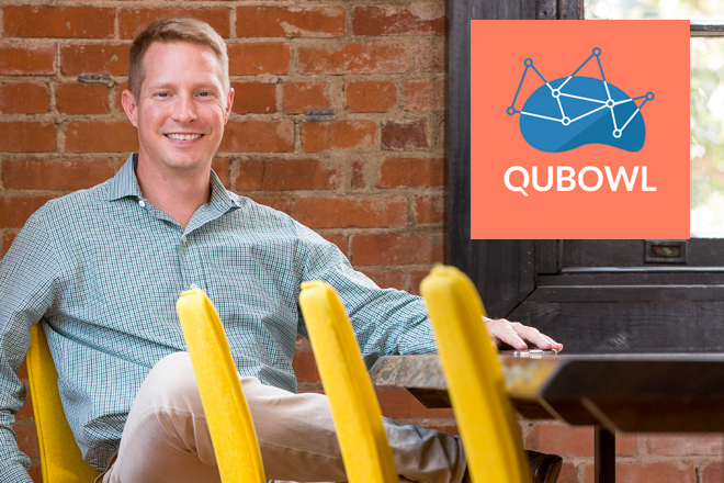 John James hopes to score points with QuBowl.