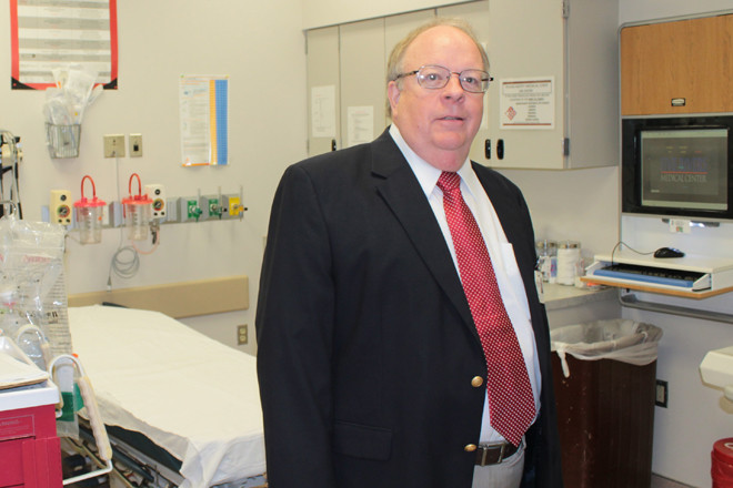 Luther Lewis, CEO of Five Rivers Medical Center in Pocahontas.