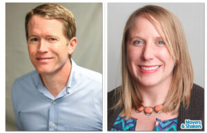 Brent Miller of The Communications Group and Haley Tranum of Rockfish.