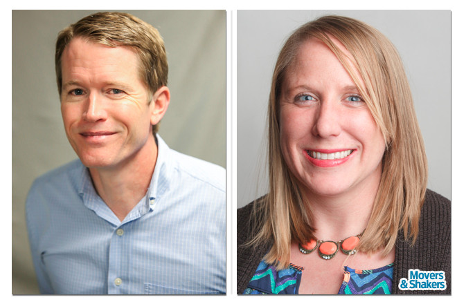 Brent Miller of The Communications Group and Haley Tranum of Rockfish.