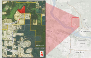 Colony CC LLC, led by Arby Smith, purchased the land shaded in red above from Country Club Development, led by John Wright.