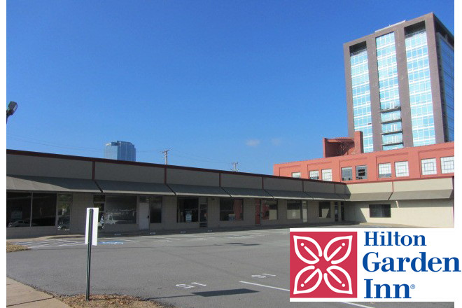 A Hilton Garden Inn is planned for construction on this property by 2017.