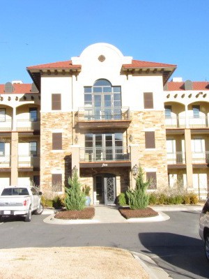 One of the units at Chenal Woods in Little Rock.