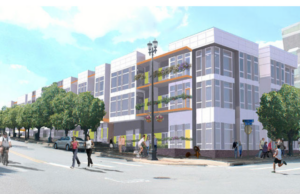 A rendering of MacArthur Commons.