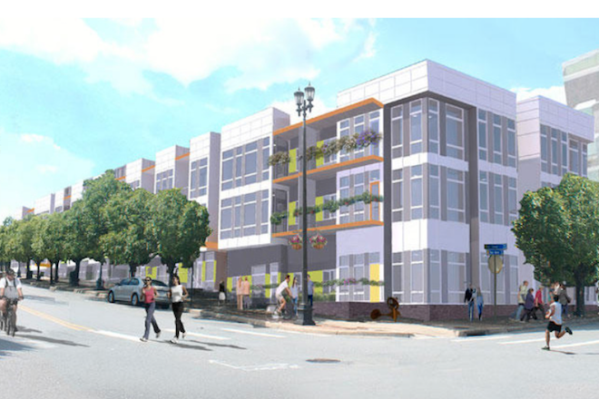 A rendering of MacArthur Commons.