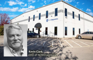 NOWDiagnostics, located in Springdale, recently raised $10 million in funding and hired a full-time CFO, director of sales and director of finance.
