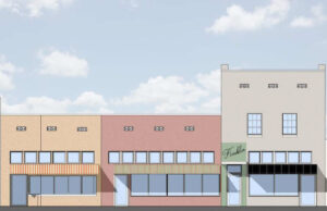 A rendering of the 700 block of Main Street.