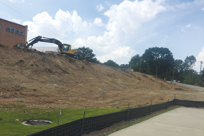 Construction continues on a $4.5 million-plus annex at Catholic High that will include new classrooms and athletic facilities. It’s set to open in time for school next fall.
