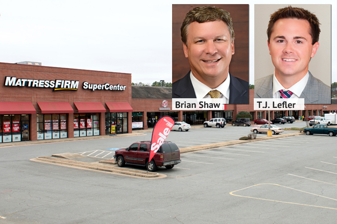 Brian Shaw and T.J. Lefler of Sage Partners represented the sellers of Little Rock's Rock Creek Square in the $6.4 million deal.