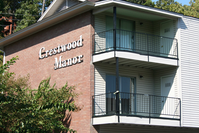 Crestwood Manor Apartments at 3802 Kavanaugh Blvd. in Little Rock.