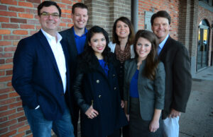 From left: Ben Noble, Matt DeCample,&nbsp;Cyrene Quiamco, Jillian Hicks, Lauren Waldrip and Grant Tennille.&nbsp;