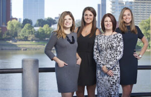 Members of the Ghidotti team: (from left)&nbsp;Kila Owens, Lindsey Horton, Natalie Ghidotti and Mary Hargraves.