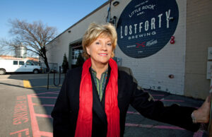 Margaret McEntire at Lost Forty Brewing.