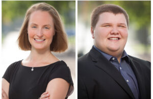 Sloan Lipke and Arthur Lewis of the Troodon Group.