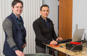 Bryon Western and Edgar Cilio with Little Bird Systems.