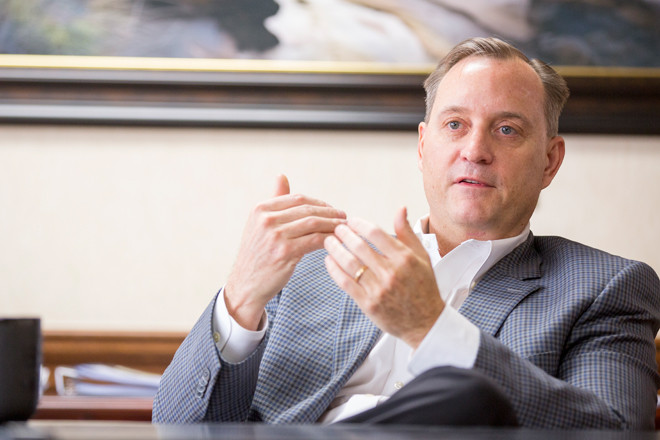 Randy Rogers, CEO of USA Truck Inc., joined the Van Buren company after 15 years with DHL Supply Chain where he oversaw operations in Mexico, China, Brazil and southern Europe.