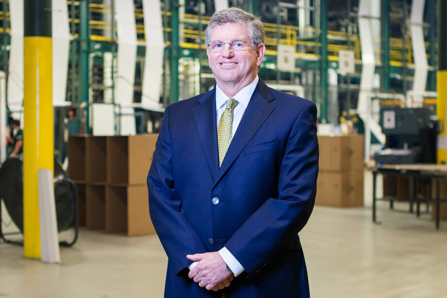 Dhu Thompson, owner and chairman of Delta Plastics.