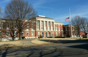 The Judge Isaac C. Parker Federal Building and Courthouse in Fort Smith, serving the Western District of Arkansas.