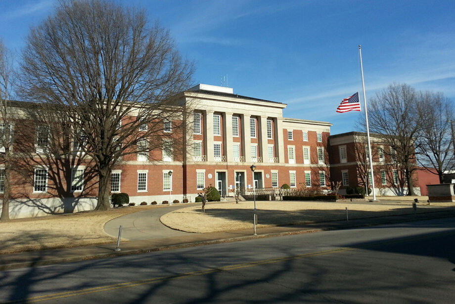 The Judge Isaac C. Parker Federal Building and Courthouse in Fort Smith, serving the Western District of Arkansas.
