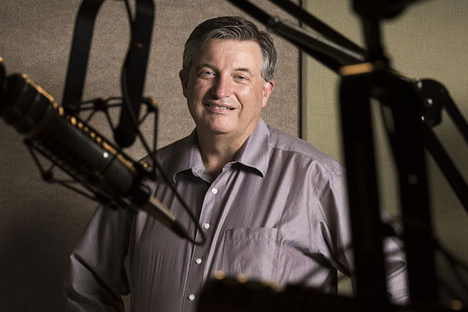 Ben Fry, the late general manager of KUAR and KLRE.