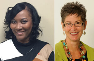 Cassandra Steele of the Arkansas chapter of the American Heart Association | Ann Bowick Owen of the 2016 Arkansas Cornbread Festival