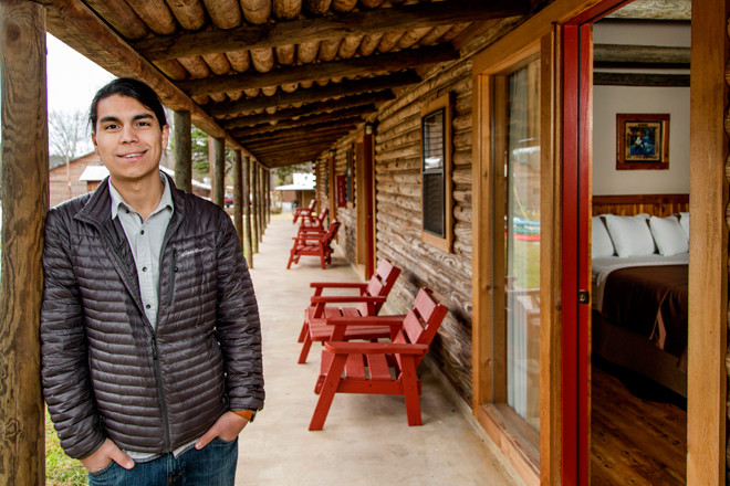 Lindsey White is the manager of Lindsey’s Resort in Heber Springs.