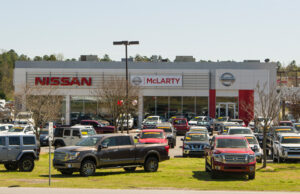 North Point Nissan at 1 Col. Glenn Plaza Drive.