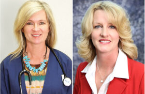 Robyn Sweet and Hope Caraway of White River Health System.