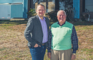 Ed Harmon (right), chairman of Spartan Logistics of Columbus, Ohio, and his son, Steve, have purchased approximately 1 million SF of warehouse space in Fort Smith.