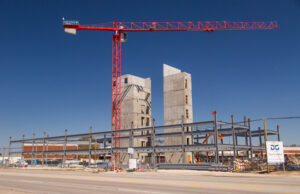 8W Center, under construction in Bentonville.