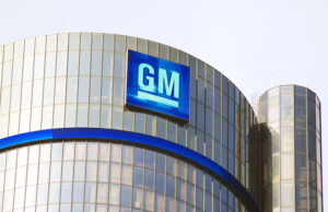 General Motors' headquarters in Detroit.