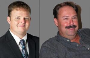 Shawn Carroll and Nathan Kerr of East Harding Construction in Little Rock.