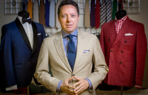 Jamie Davidson, founder and lead designer of Strong Suit Clothing.