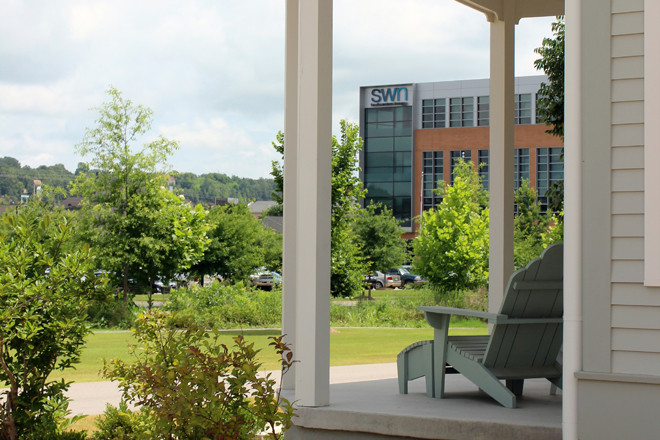 Conway boasts three residential campuses among its educational institutions. Hendrix Village near Hendrix College is shown here.