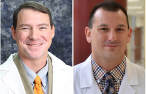 Dr. John F. Rians of the White River Medical Center in Batesville. | Matt Burrous of Sparks Clinic Lung Center in Fort Smith.